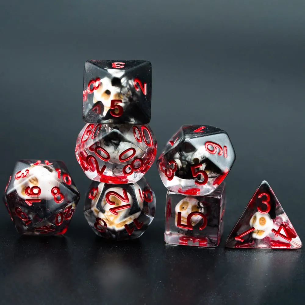 Ominous Pirate Skulls Dice