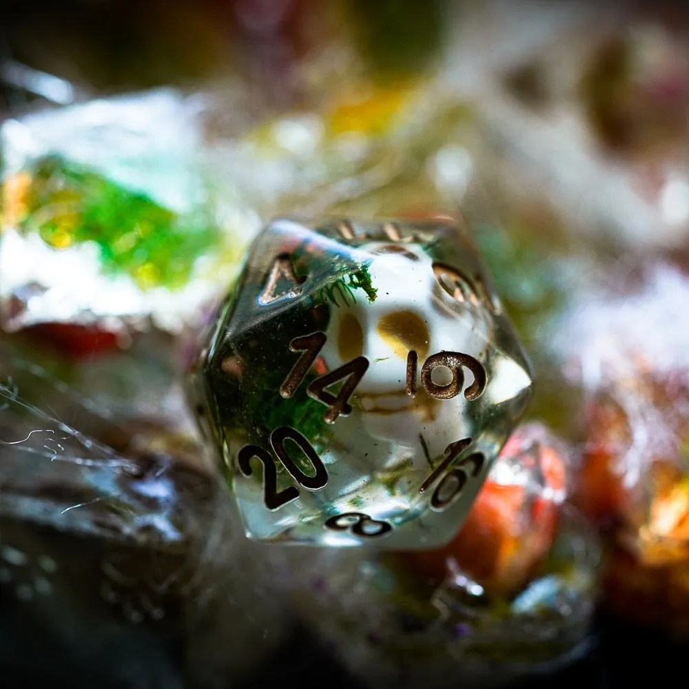 Ominous Pirate Skulls Dice