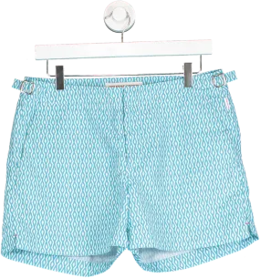 Orlebar Brown Blue Riviera Mid Length Swim Shorts W31