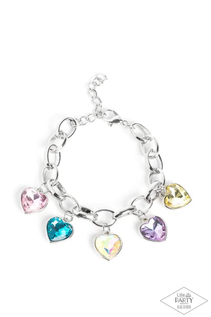 Paparazzi Candy Heart Charmer Multi Bracelet