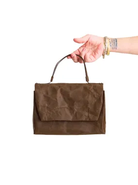 PAPER PURSE - VINTAGE BROWN