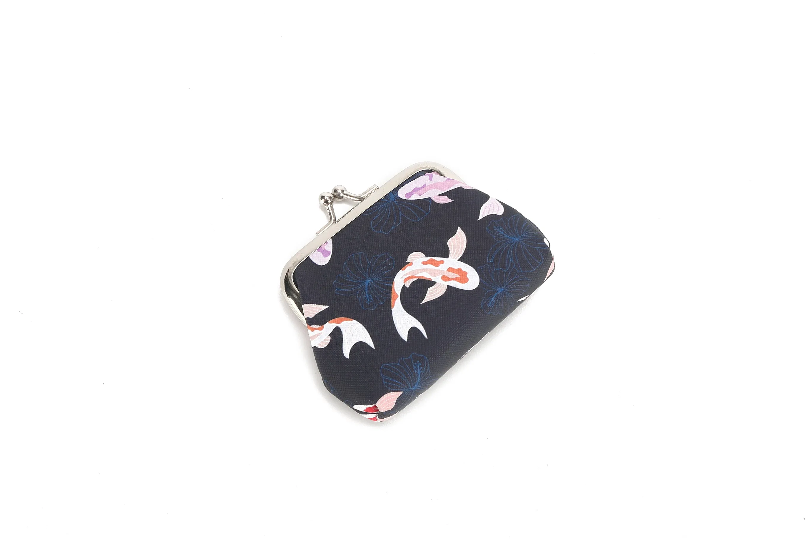 Pouch Coin Large Koi Navy