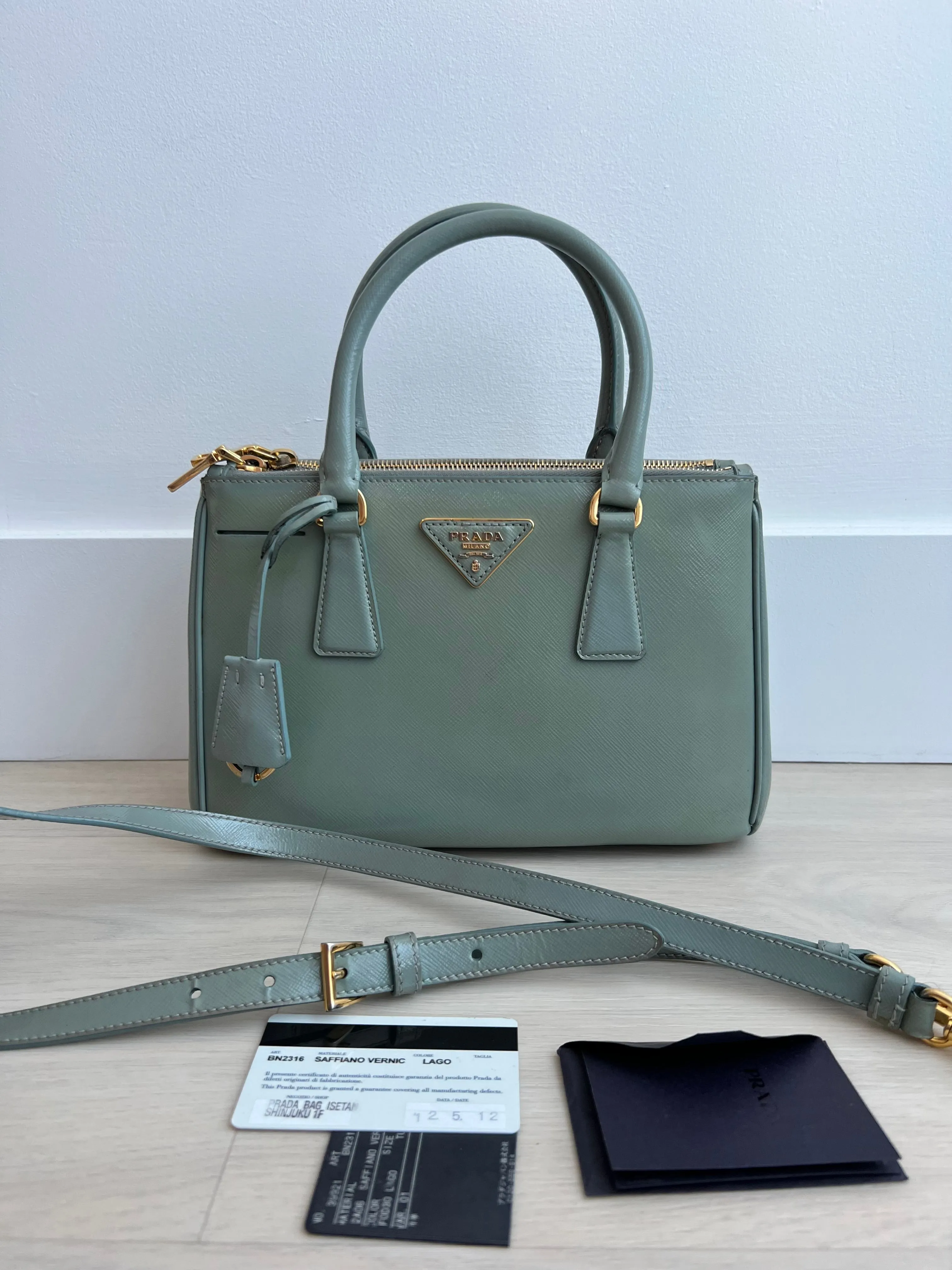 Prada Saffiano Galleria Bag