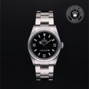 Rolex Certified Pre-Owned Explorer