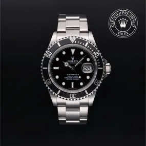 Rolex Certified Pre-Owned Submariner