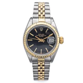 Rolex Datejust 14K Gold/SS Automatic Women's Watch Ref 6917