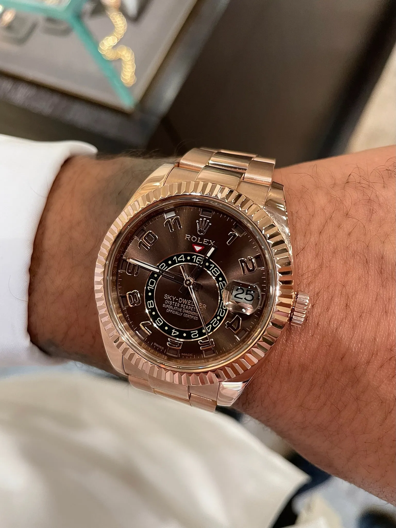 Rolex Sky-Dweller In Rose Gold 326935