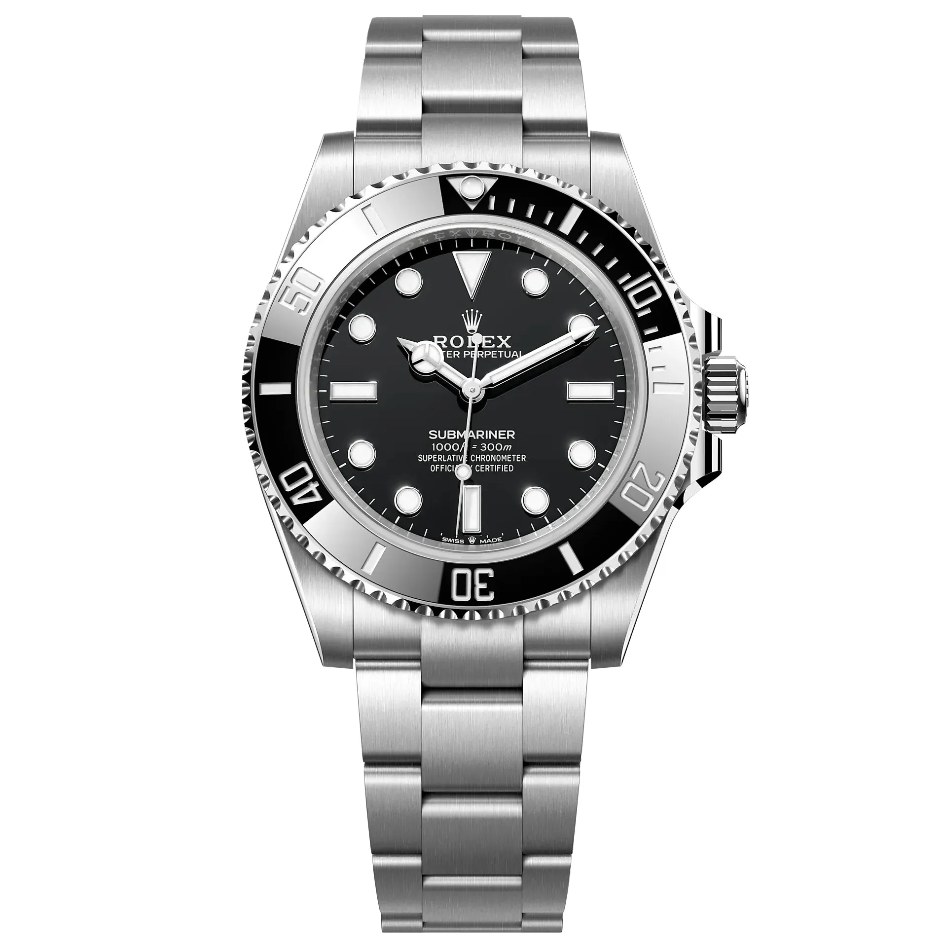 Rolex Submariner Oyster Black Dial Ceramic Watch 41mm 124060 2022