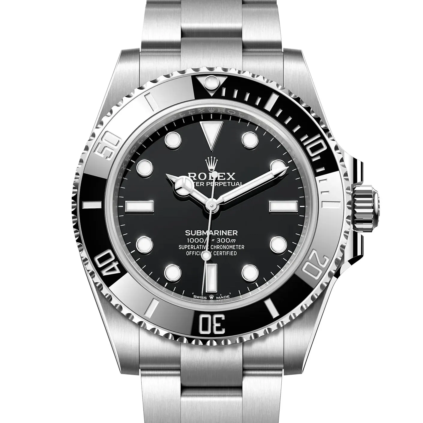 Rolex Submariner Oyster Black Dial Ceramic Watch 41mm 124060 2022