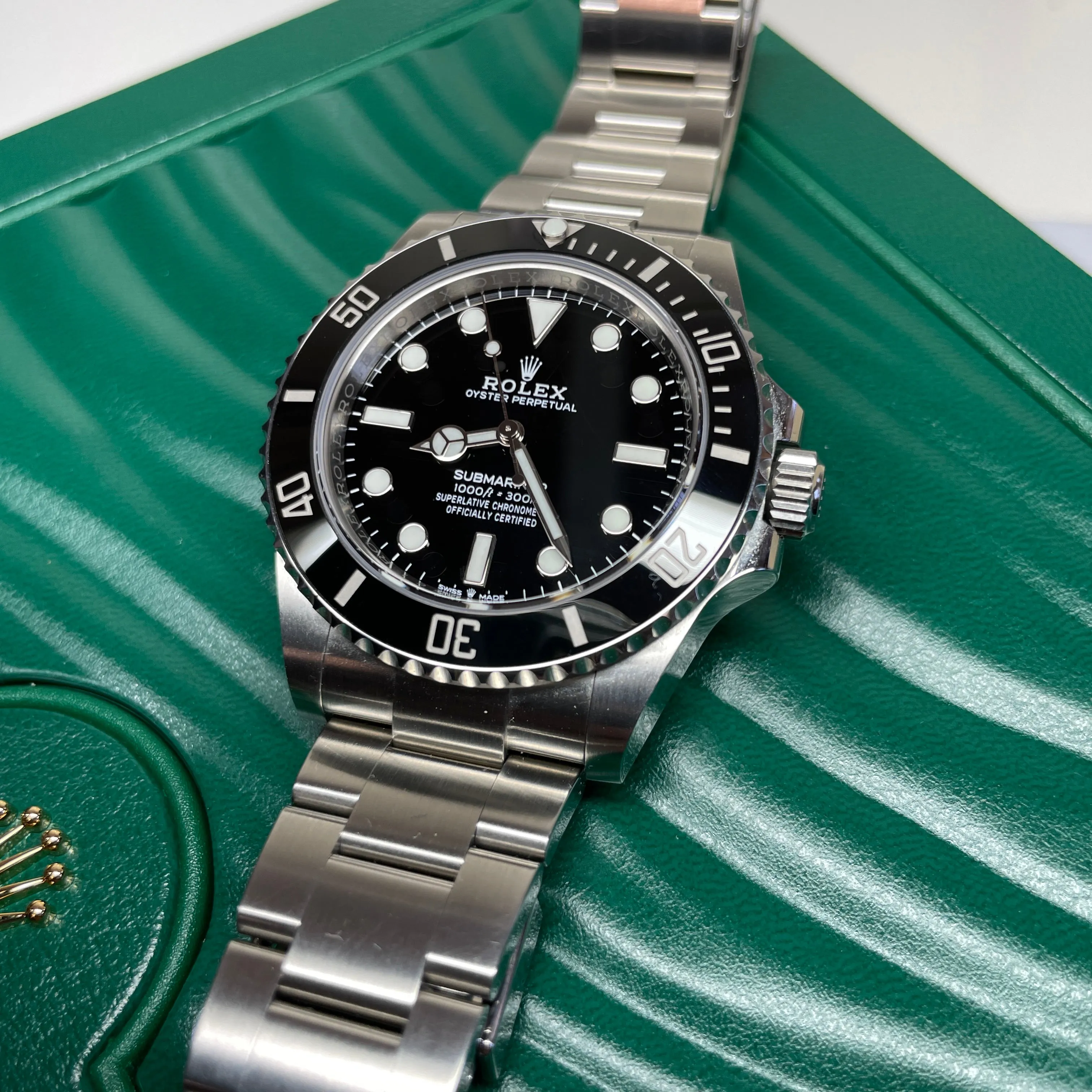 Rolex Submariner Oyster Black Dial Ceramic Watch 41mm 124060 2022