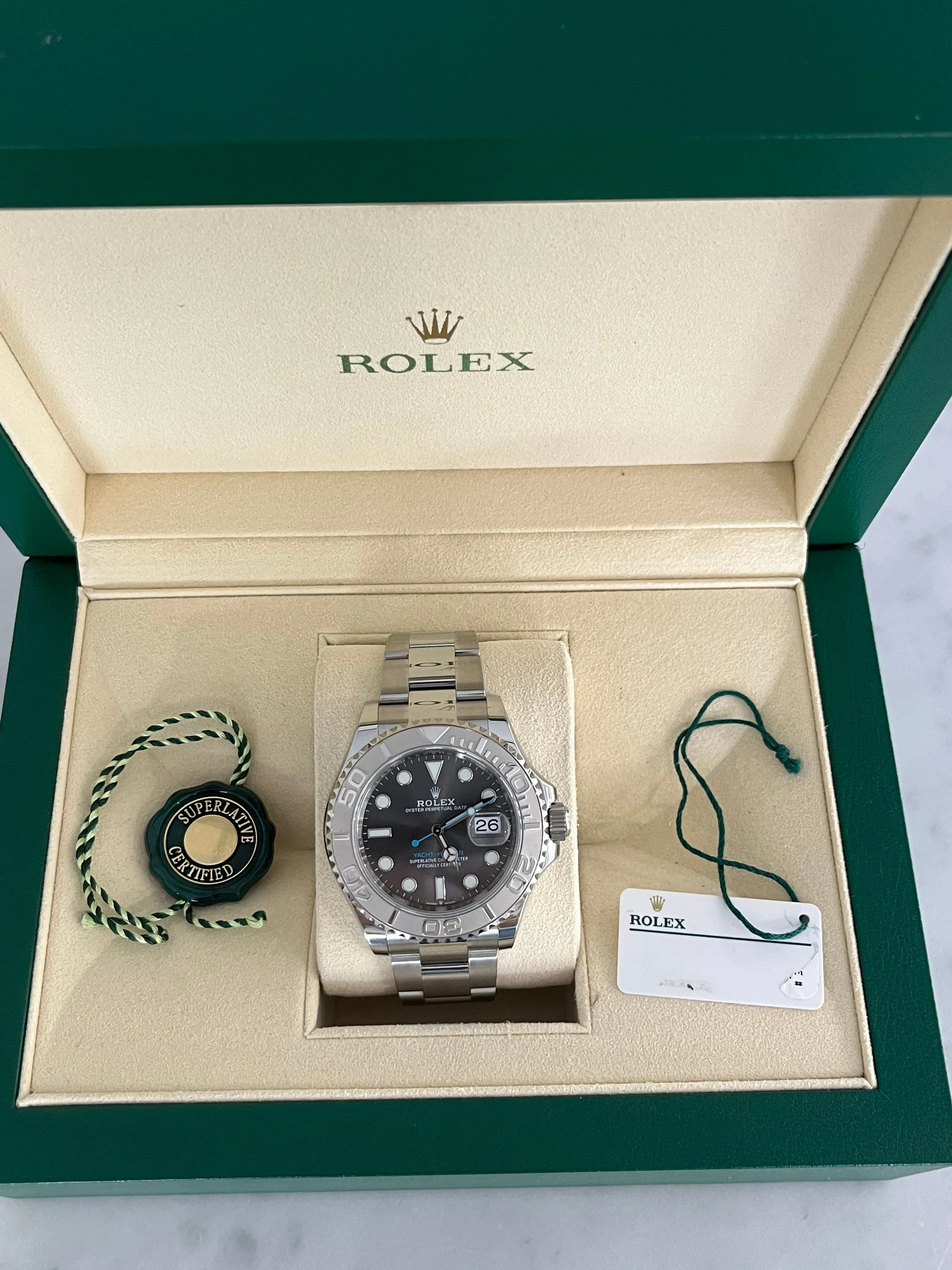 Rolex Yacht-Master with Platnium Bezel 126622