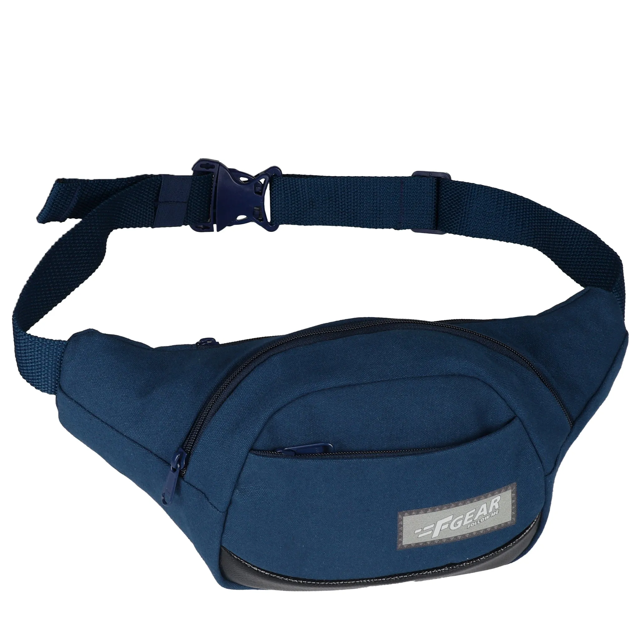 Touche Navy Canvas 4L Waist Pouch