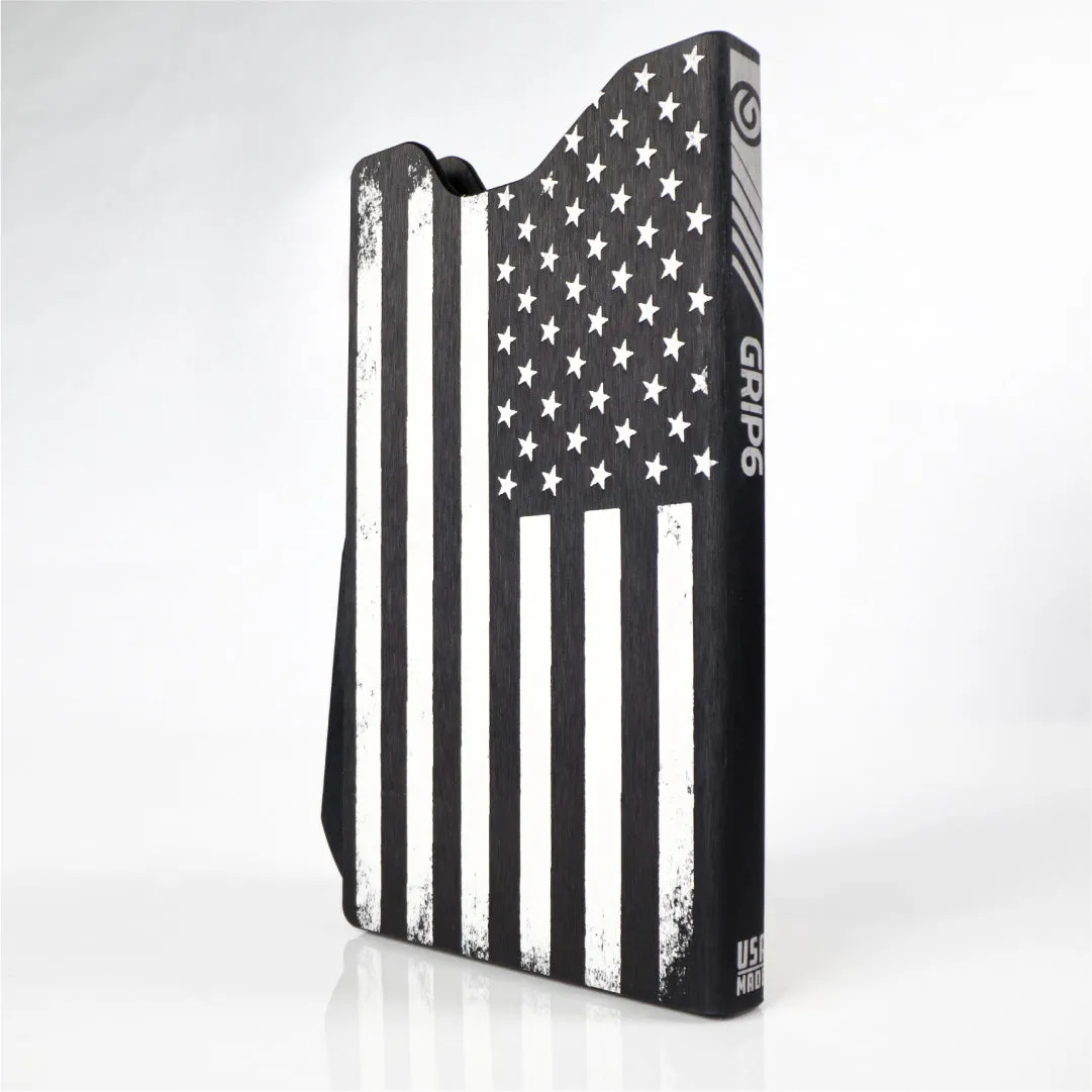 USA Black Flag Wallet