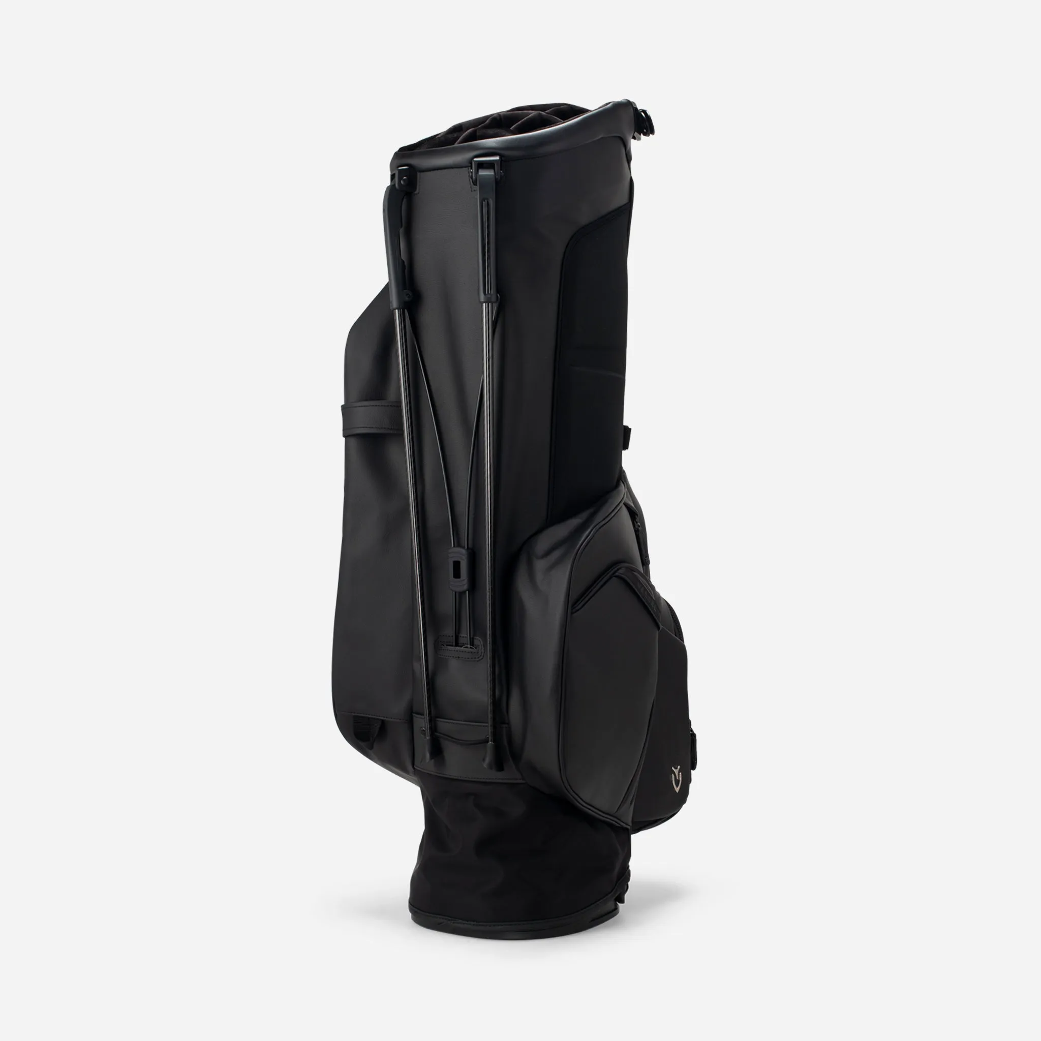 Pro Vessel Player-IV 6-Way Golf Stand Bag in Sleek Black