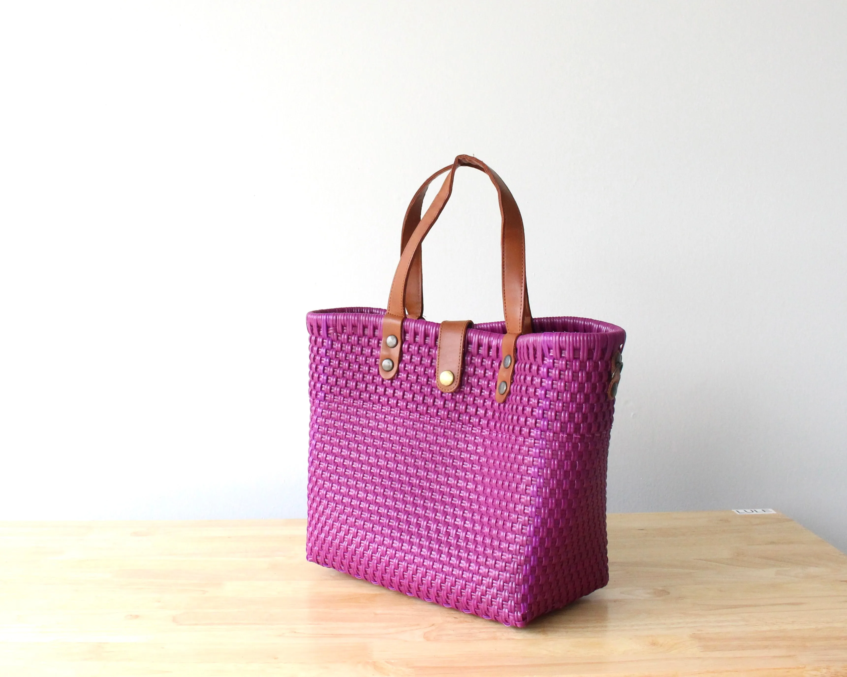 Violet Handwoven Purse by MexiMexi