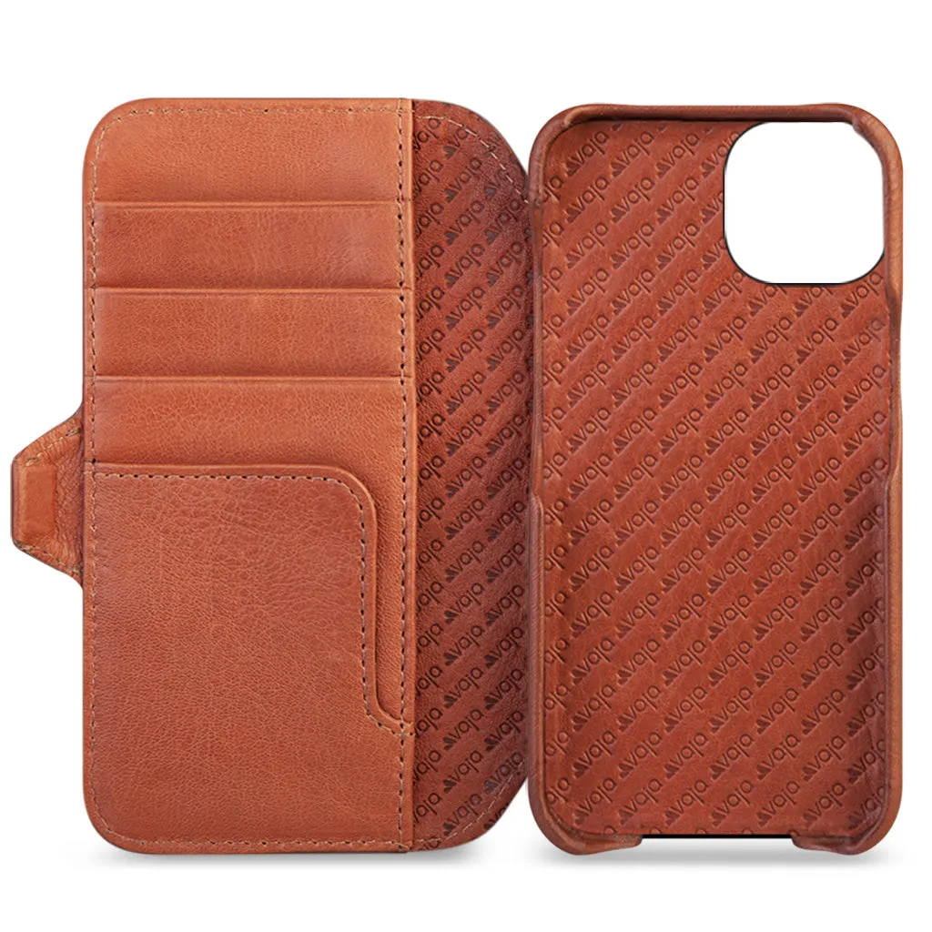 Wallet iPhone 13 MagSafe leather case