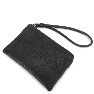 Wristlet Judy Tiare Infinity Embossed Black