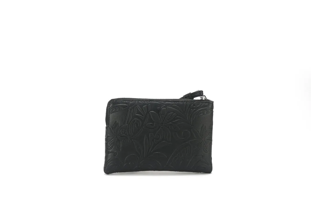 Wristlet Judy Tiare Infinity Embossed Black