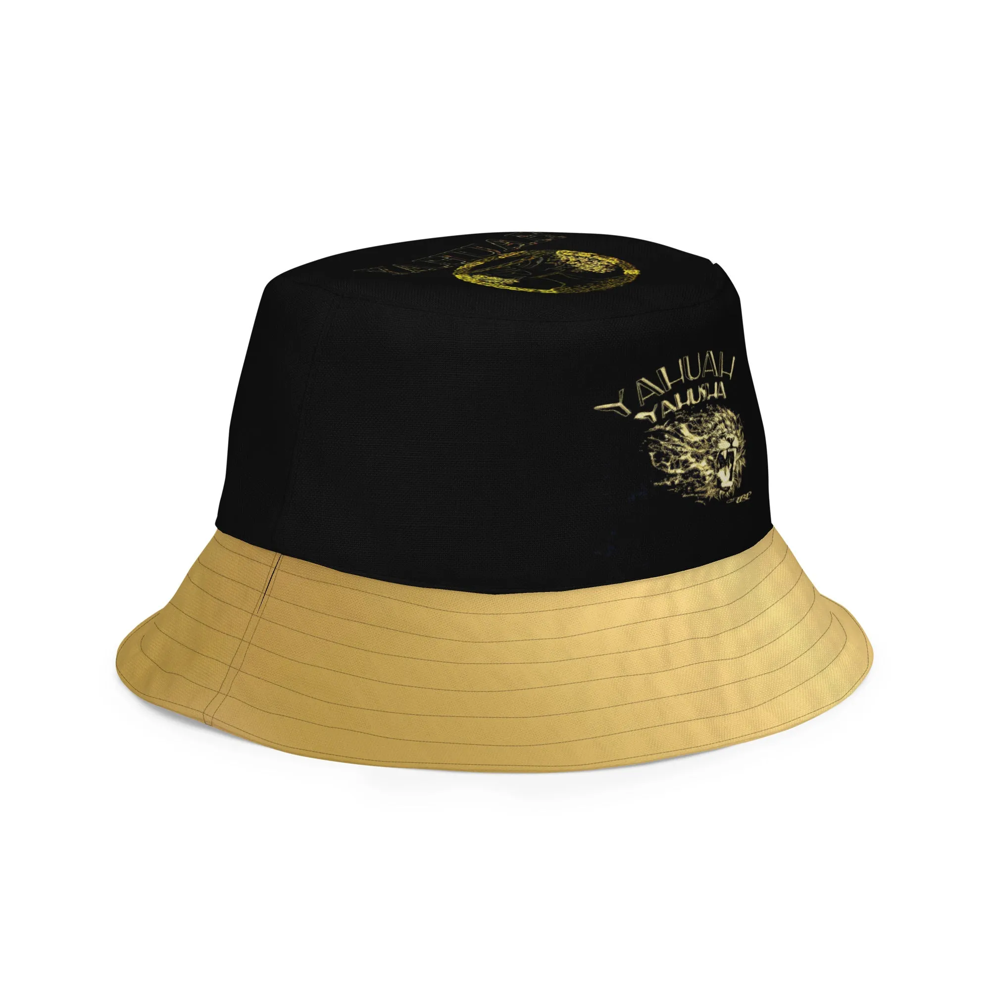 Yahuah Yahusha 01-05 Designer Reversible Bucket Hat